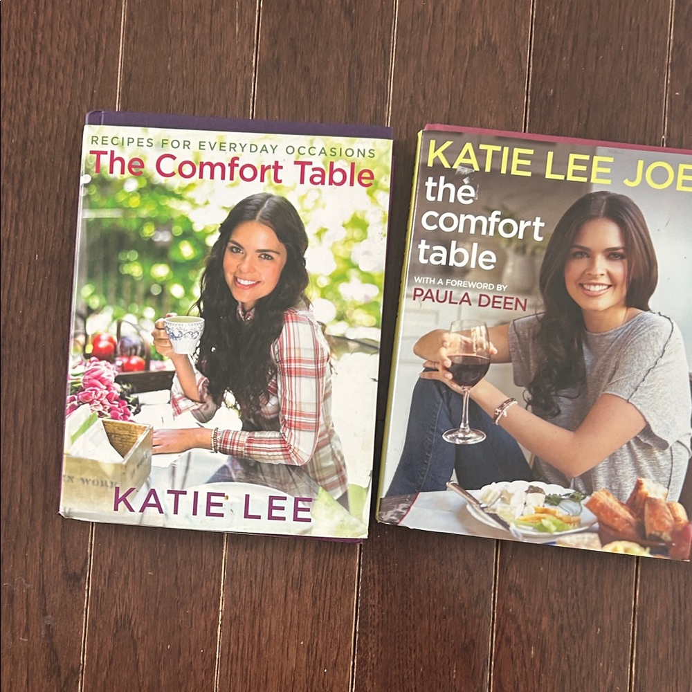 Kathie Lee Collection The Comfort Table Cookbook - Purple and White Cover